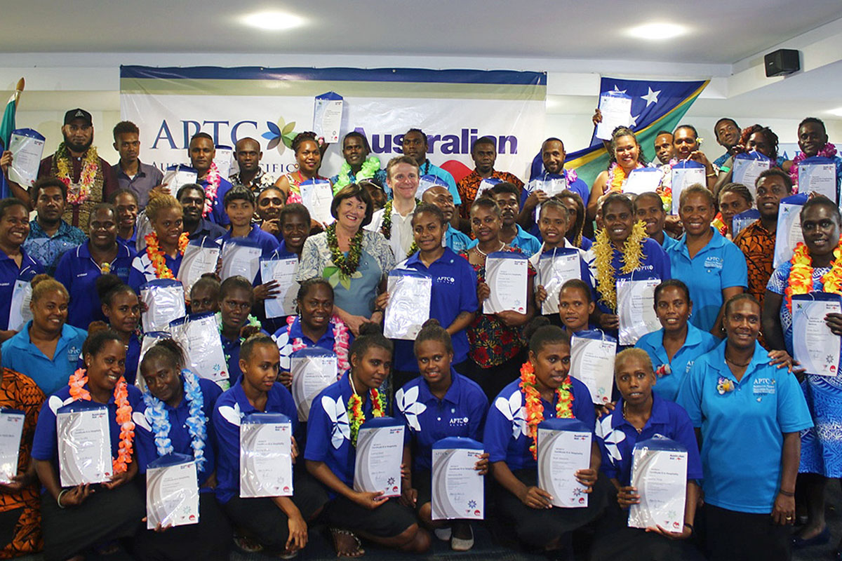 More than 60 Solomon Islanders graduate from APTC