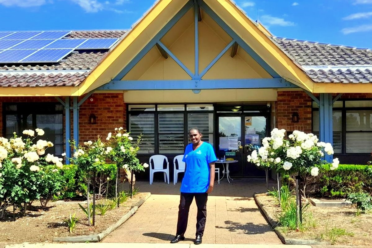 APTC-trained aged care worker finds home away from home in Singleton
