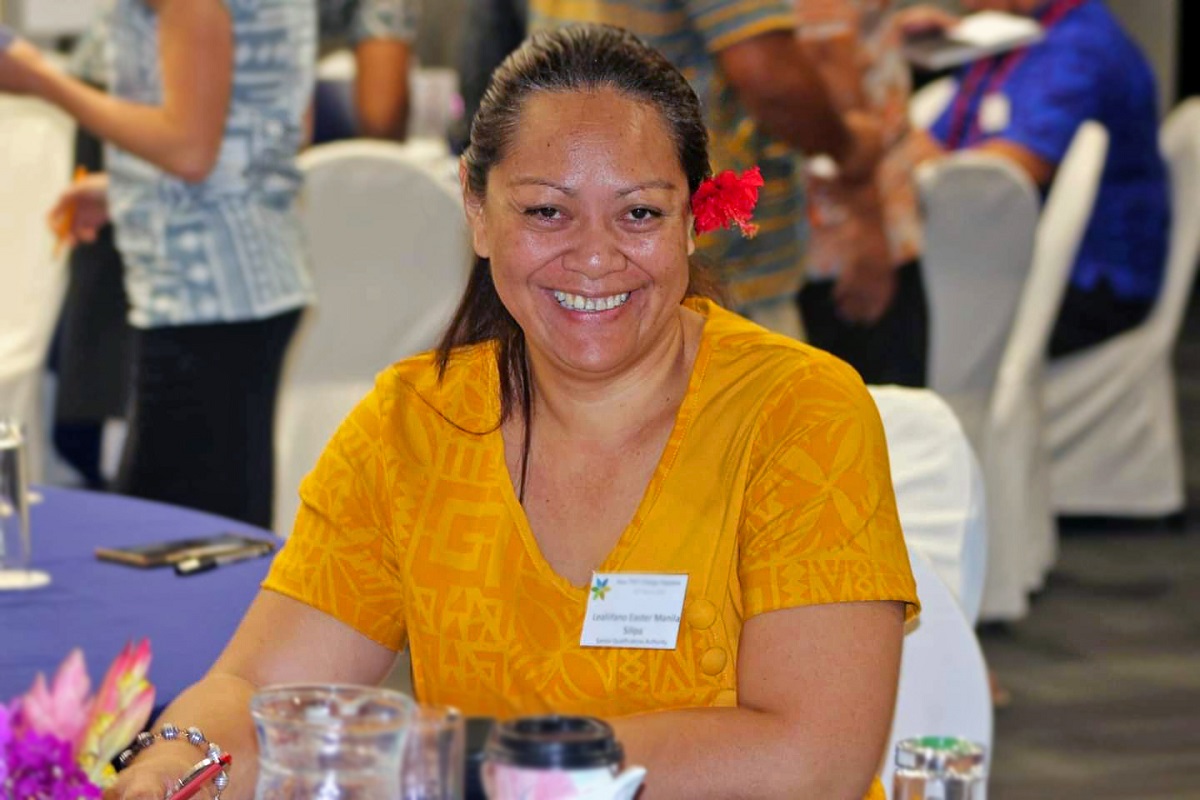 New Country Director for Samoa and Tonga, Ms Afioga Lagaaia Lealiifano Easter Manila-Silipa.
